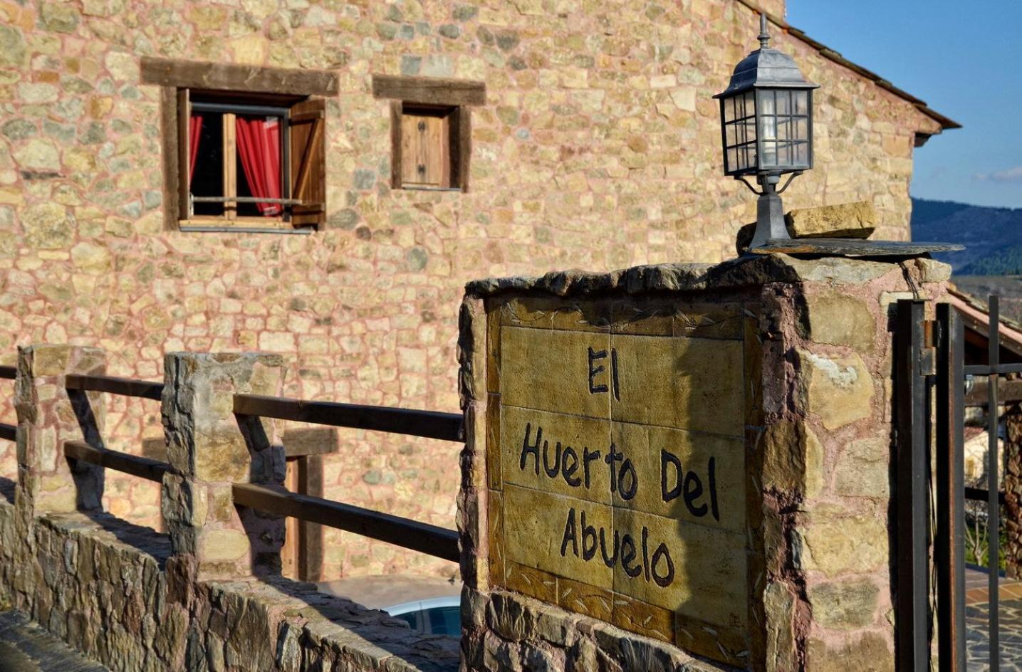 Casa Rural Y Spa El Huerto Del Abuelo Affittacamere Almiruete Esterno foto