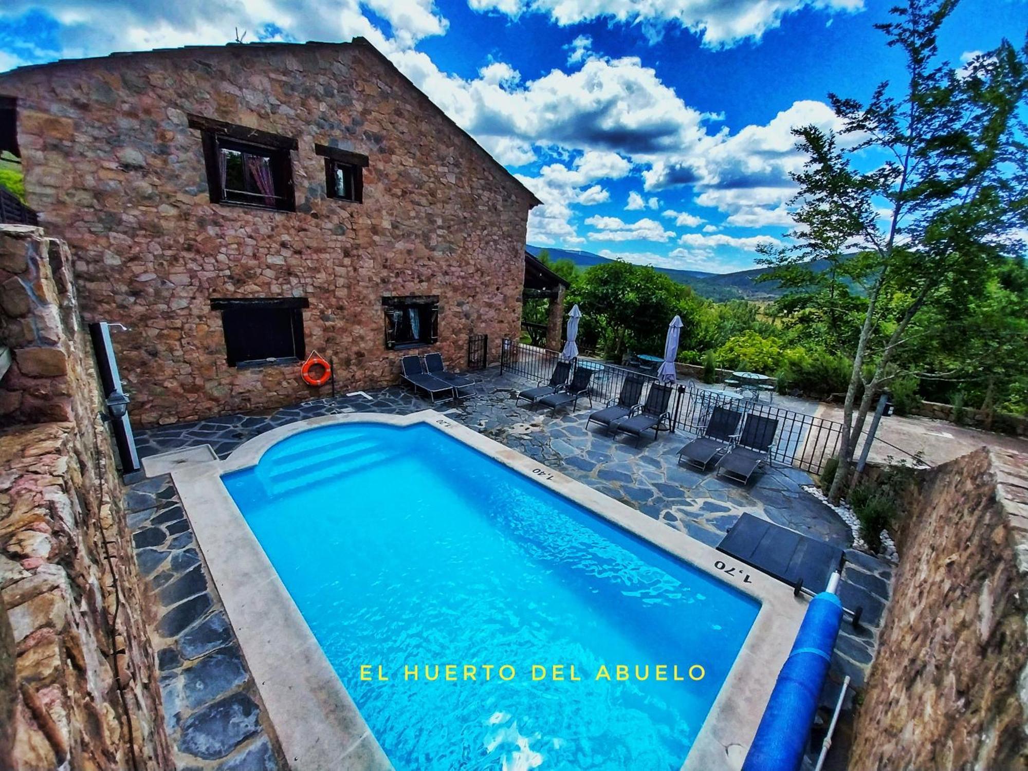 Casa Rural Y Spa El Huerto Del Abuelo Affittacamere Almiruete Esterno foto